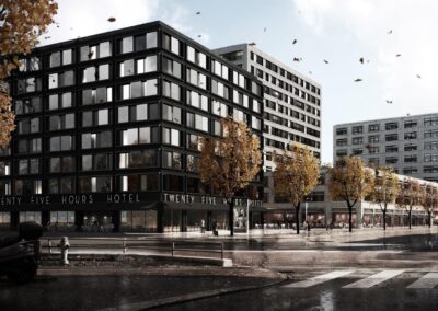 Betriebsführung mit meteoviva climate – 25hours hotel, Langstrasse 150, Zürich